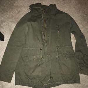 Army green jacket! Perfect for any season